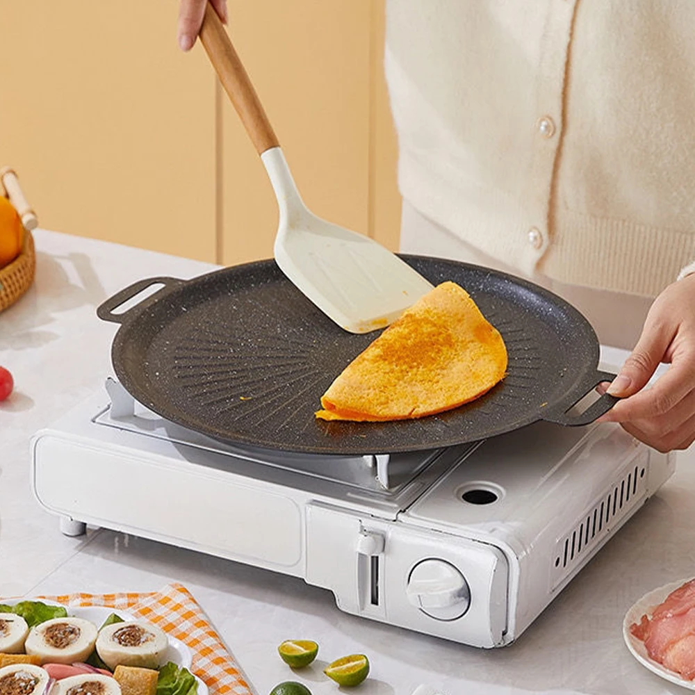 34CM 야외 바베큐 그릴 팬 논스틱 베이킹 트레이 한 - Korean Bbq Grill 리뷰 및 가격