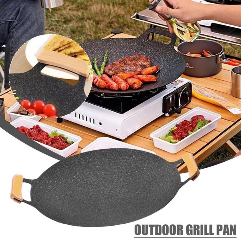 30/32/34/36/38cm 한국식 바베큐 그릴 팬  - Korean Bbq Grill 리뷰 및 가격