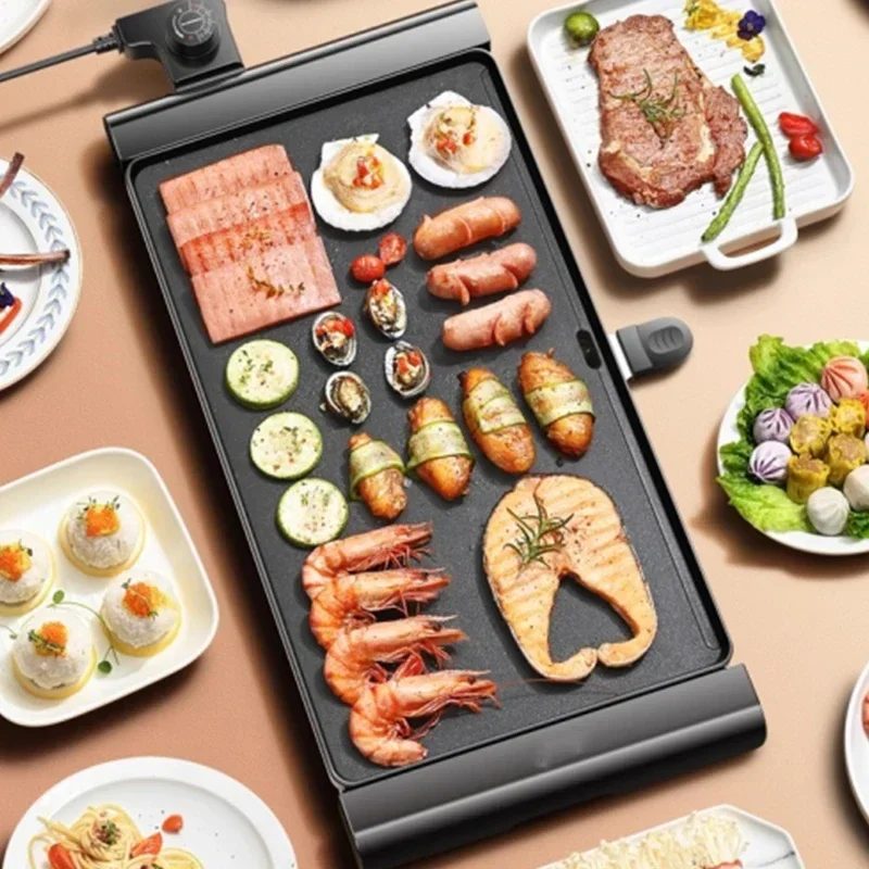 전기그릴, 무연전기그릴팬, 한국식 논스틱 그릴, 바베큐 - Korean Bbq Grill 리뷰 및 가격